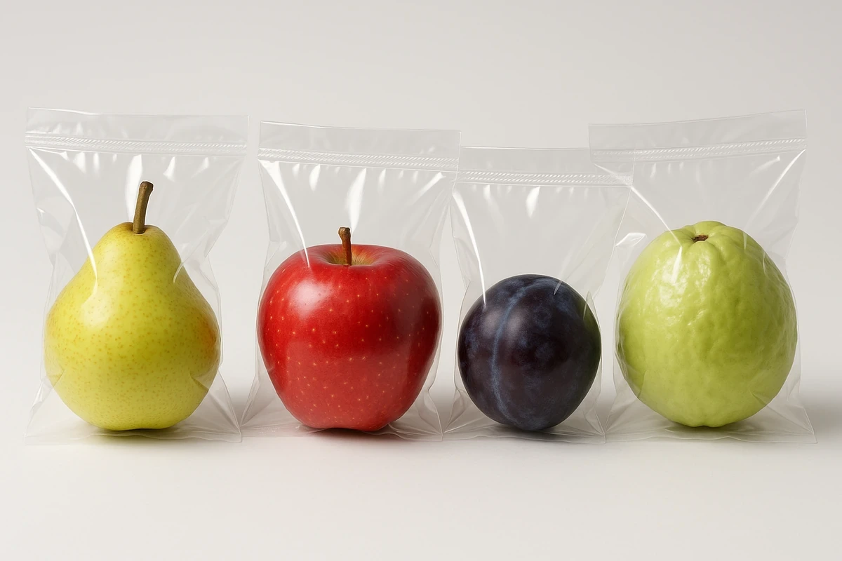 Frutas In Natura selecionadas, higienizadas e embaladas individualmente
